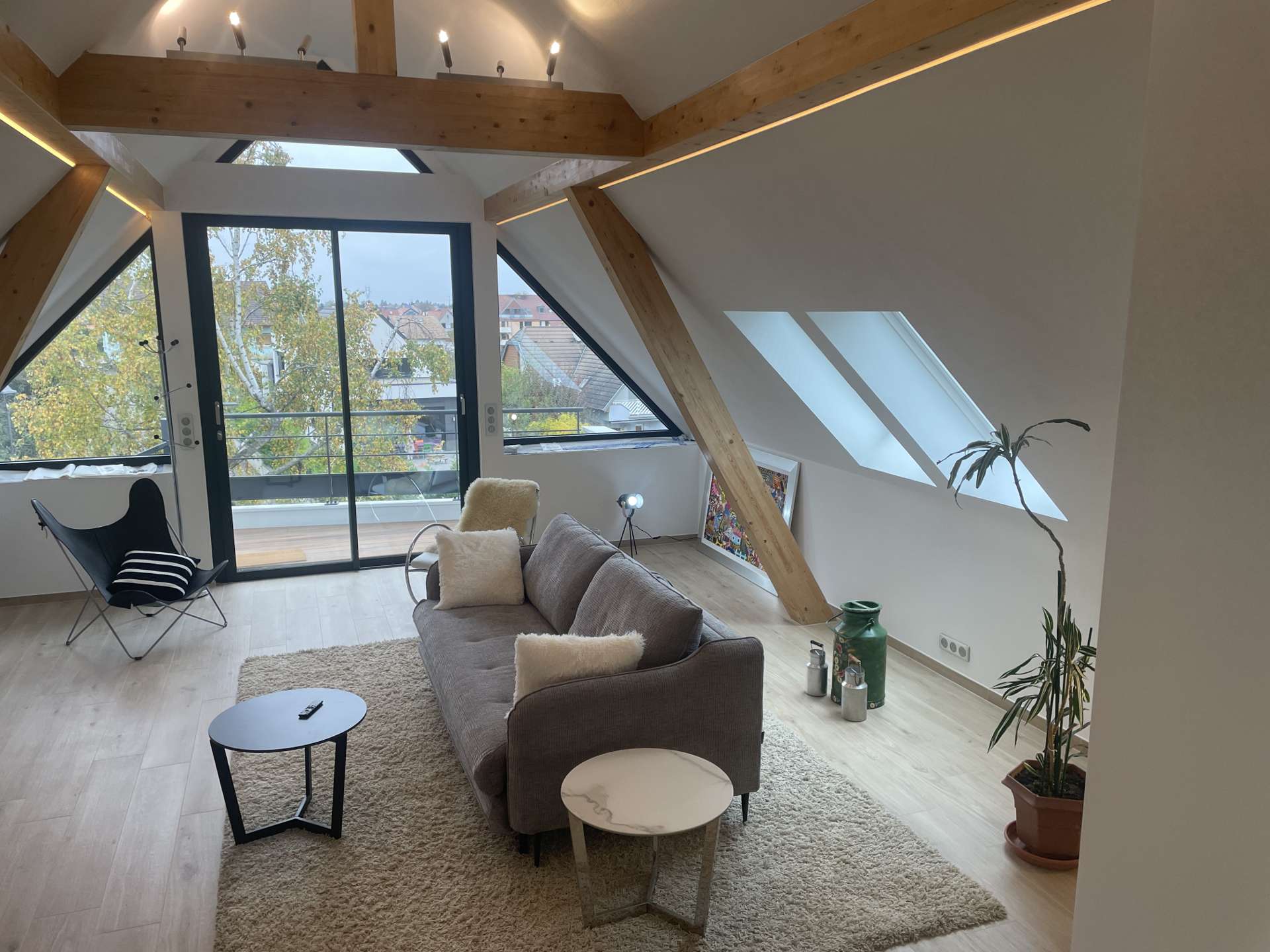 Vue alternative du salon